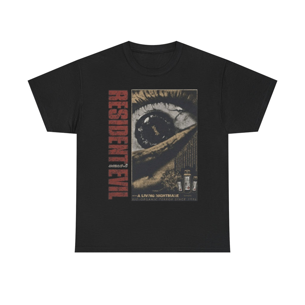 Resident Evil Living Nightmare Vintage T-Shirt Reprint