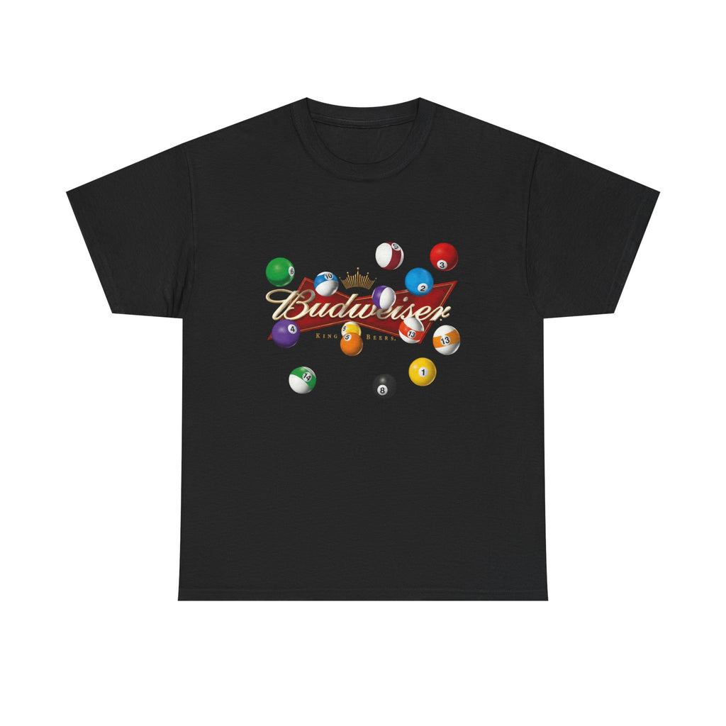 Budweiser Pool Balls Vintage T-Shirt Reprint