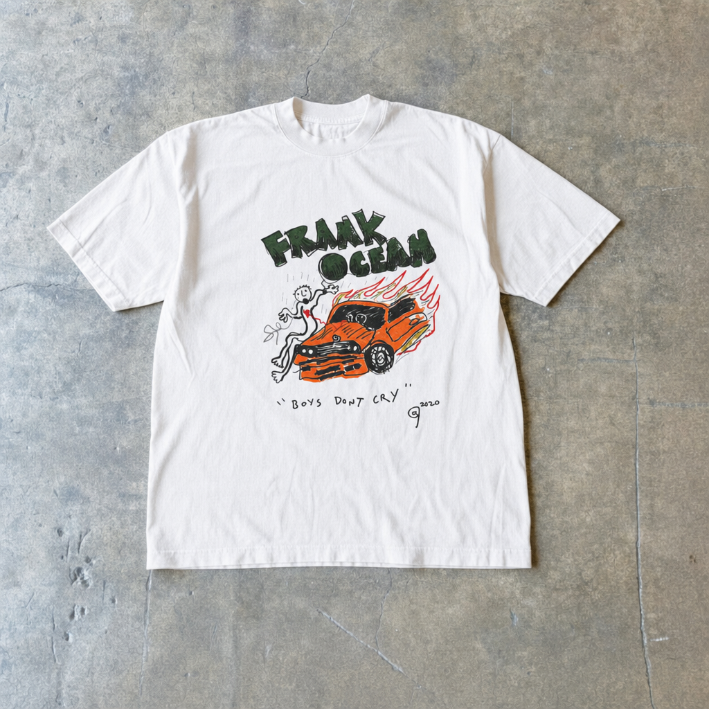 Frank Ocean 'Boys Don't Cry' Vintage T-Shirt Reprint