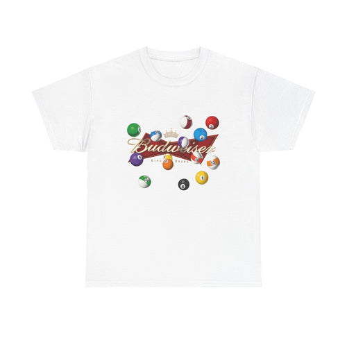 Budweiser Pool Balls Vintage T-Shirt Reprint