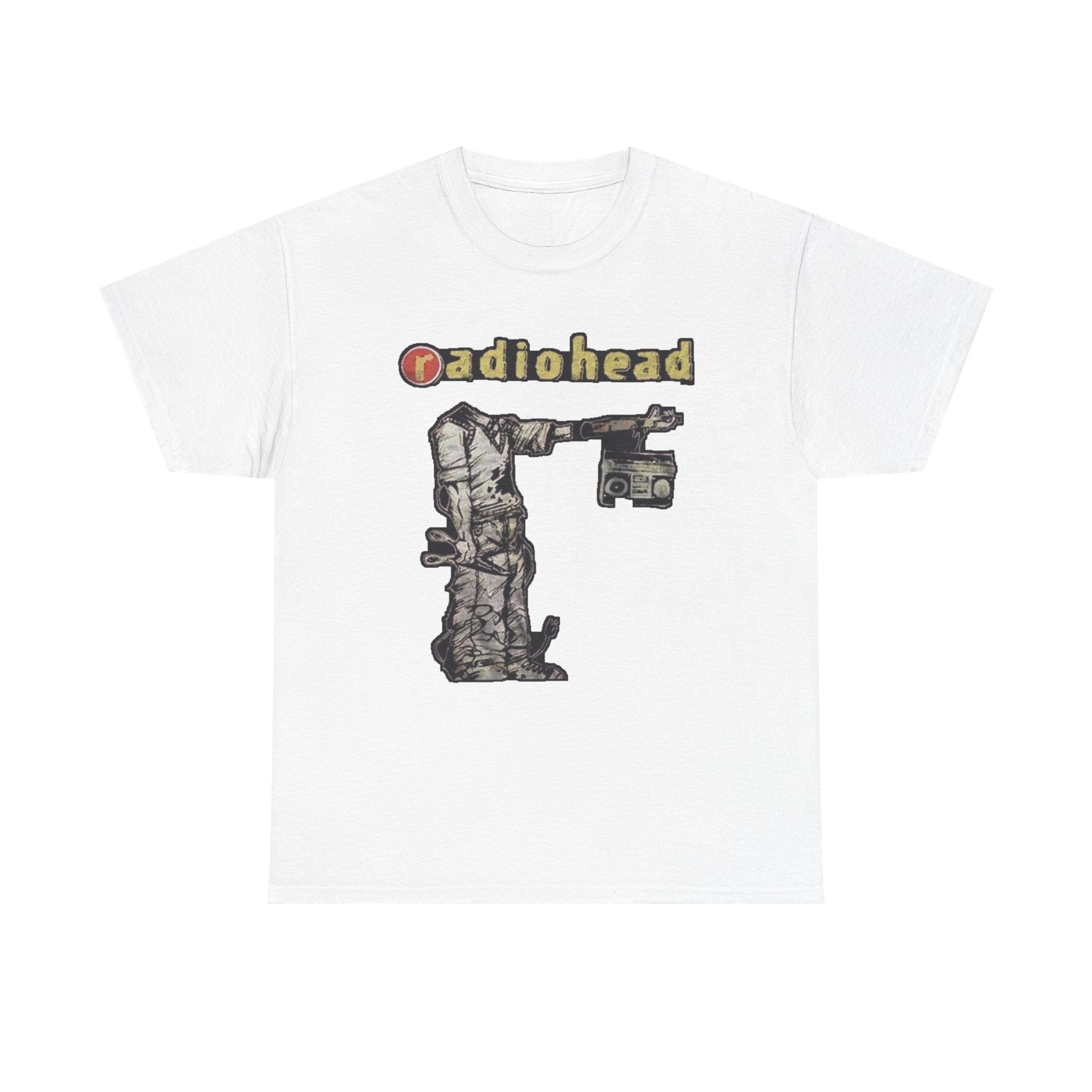 Radiohead Boombox Vintage T-Shirt Reprint