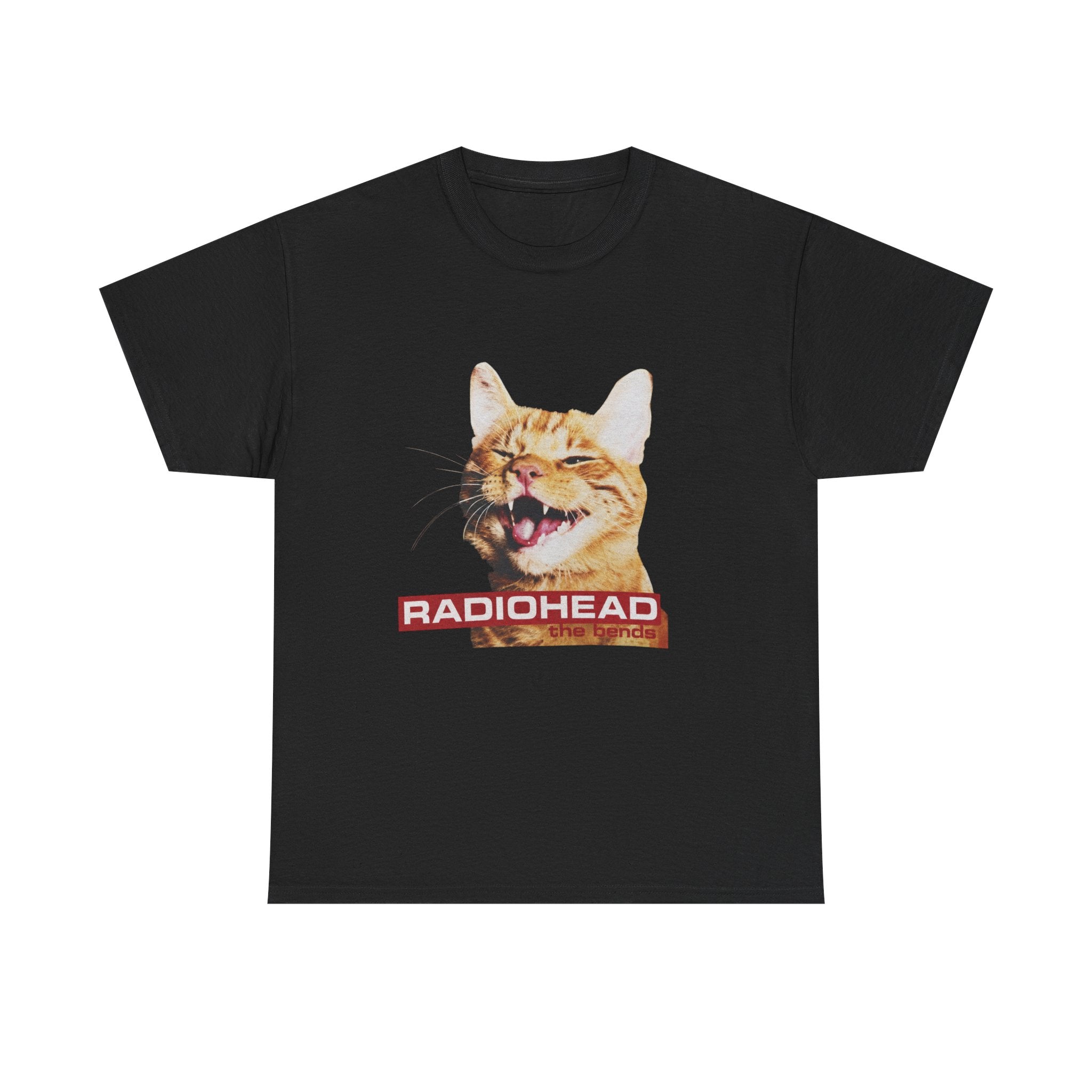 Radiohead Laughing Cat Vintage T-Shirt Reprint