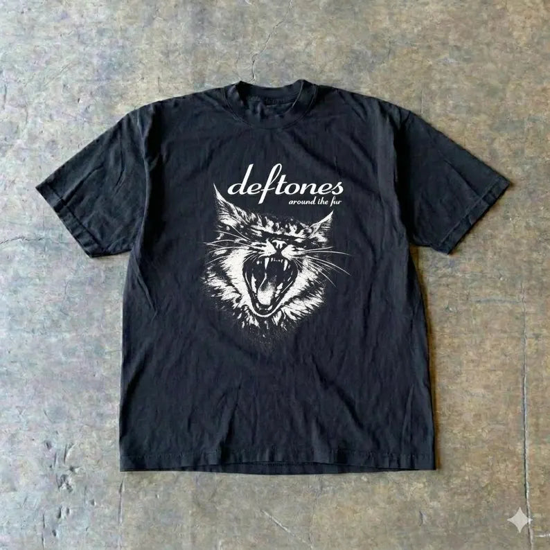 Deftones Around the Fur Vintage T-Shirt Reprint