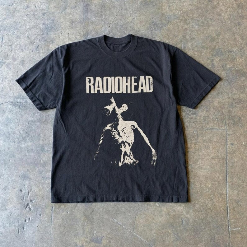 Radiohead Siren Head Vintage T-Shirt Reprint