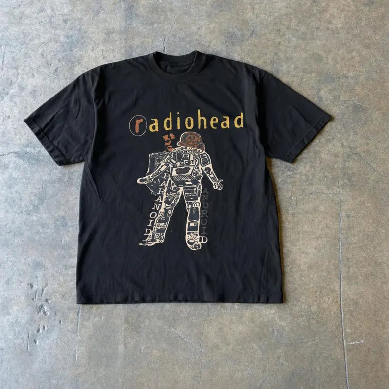 Radiohead Astronaut Vintage T-Shirt Reprint